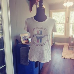 Ford Mustang paint splatter shirt